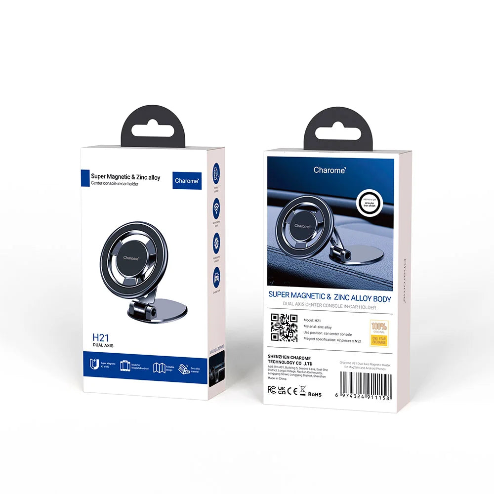 CHAROME H21 PREMIUM ALL METAL MagSafe Magnetic Car Holder CHAROME H21 PREMIUM ALL METAL MagSafe Magnetic Car Holder